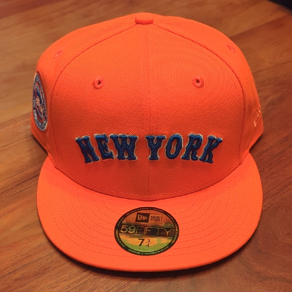 New York Mets 1969 World Series Champions Fitted Baseball Hat